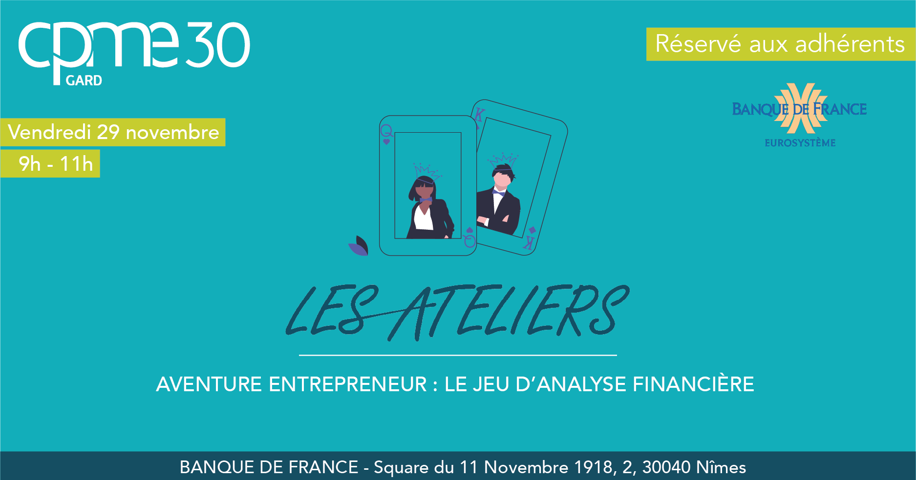 Lire la suite à propos de l’article Atelier | Aventure entrepreneur