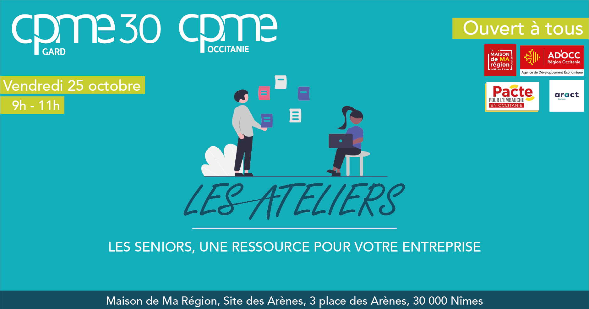 Lire la suite à propos de l’article Atelier | Les séniors dans les TPE-PME